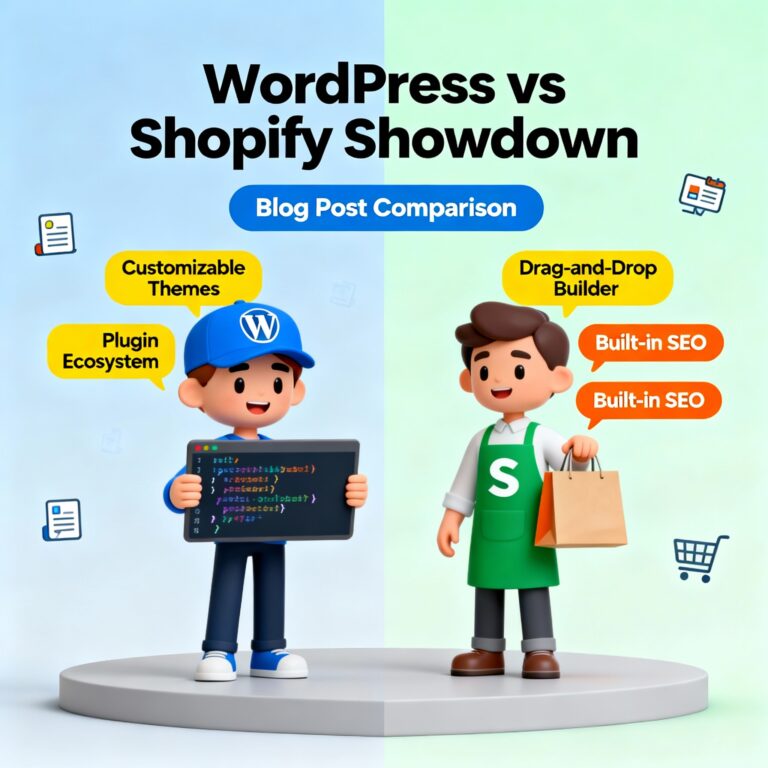 WordPress vs. Shopify 2025: The Complete Guide for New Digital Marketers